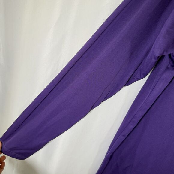 K State ALO Jacket Men's XL Purple 1/4 Zip Long Sleeve Turtleneck Pullover - Picture 8 of 11